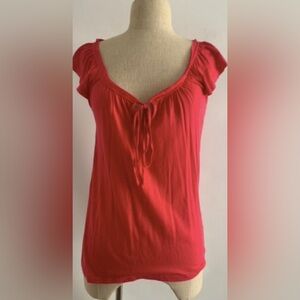 IKKS: Red Short Sleeve Tee